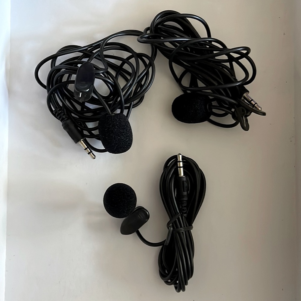 Microphone aux cable (3pack)